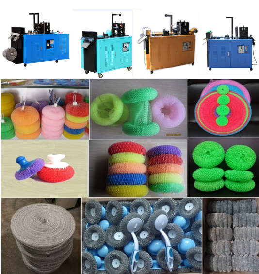 Automatic Scrubber Making Machine